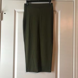 Bodycon midi skirt